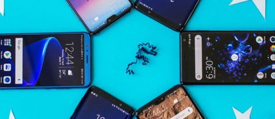 plusieurs smartphones