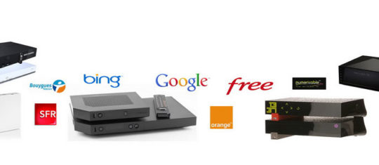 Plusieurs box internet